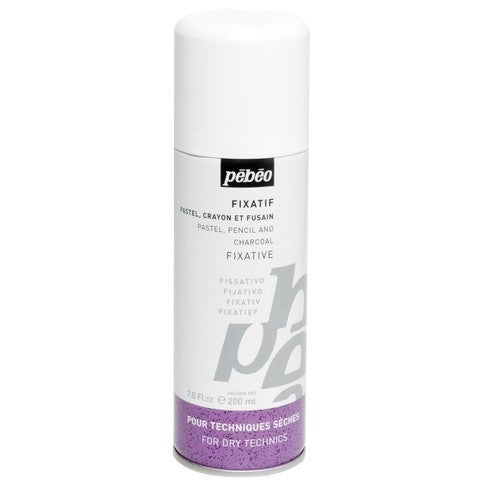 Fixador Spray Para Carvão, Pastel e Lápis Pebeo 200ml